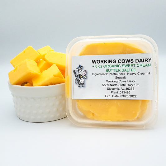 Salted Grass-Fed Butter