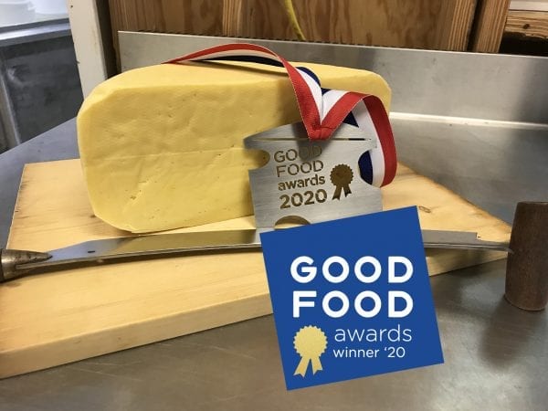 Local Farmstead Cheese a 2020 Good Food Awards Winner