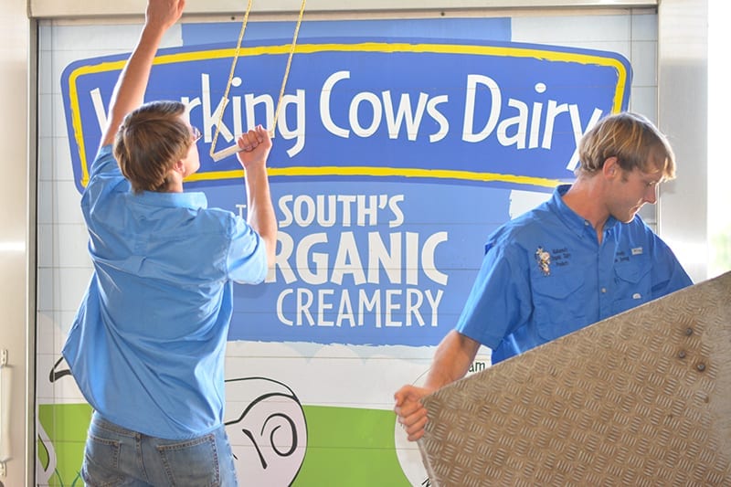 Brothers Mendy and Ike de Jong of Working Cows Dairy