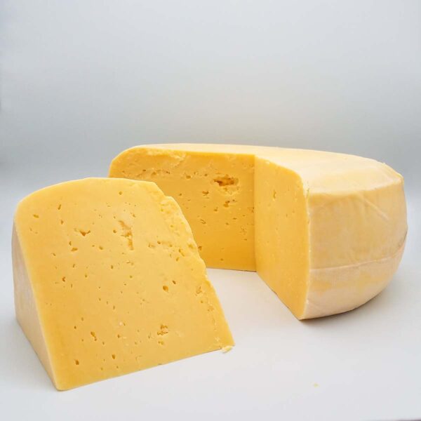 Grass fed 1-year aged organic gouda cheese