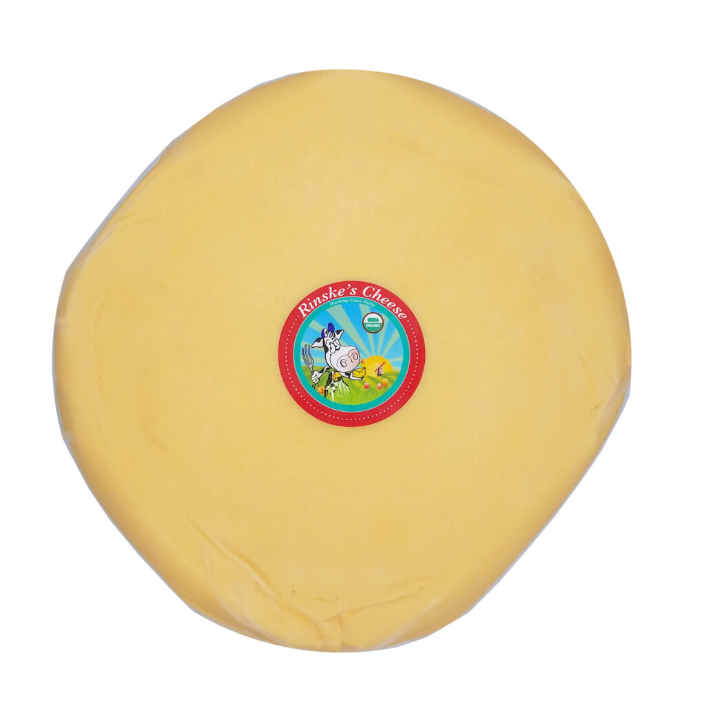 Organic Gouda Cheese wholesale wheel